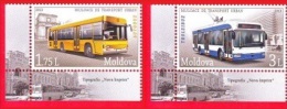 Moldova, 1 Set / 2 V., Public Transport, 2013 - Busses