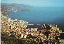 PRINCIPAUTE De MONACO Vue Générale. Au Loin, Le  Cap Martin - Mehransichten, Panoramakarten