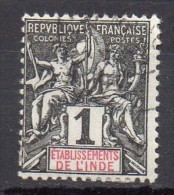 Inde - 1892 - N° Yvert : 1 - Used Stamps