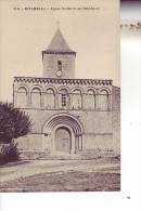 D4 173 - 17 MIRAMBEAU - église St Martin Du Petit Niort - Mirambeau