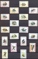 Naa1294 FAUNA VOGELS DUIF EEND DUCK HUMMINGBIRD EGRET WOODPECKER DOVES BIRDS VÖGEL AVES OISEAUX BARBUDA 1980 PF/MNH # - Colecciones & Series