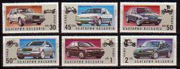 BULGARIA \ BULGARIE - 1992 - Voitures - 6v ** - Ongebruikt