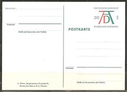 (6170) BRD // Ganzsache - Postkarte - Ungebraucht - Cartes Postales - Neuves