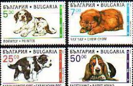 BULGARIA \ BULGARIE - 1997 - Dogs 97 - 4v**  MNH - Ungebraucht