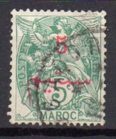 Maroc - 1911/17 - N° Yvert : 28 - Usati