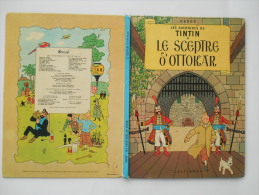 TINTIN - LE SCEPTRE D'OTTOKAR - B42 - 1975 - ETAT MOYEN - Tintin