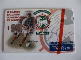 Phonecard/Telécarte Football Futebol Clube Sport Marítimo Madeira Portugal - Sport