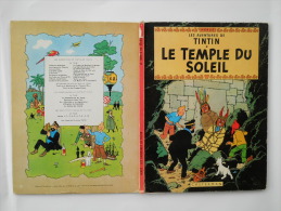 TINTIN - LE TEMPLE DU SOLEIL - B36 - 1966 - BON ETAT - Tintin