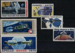 USA --small Lot Of "space" Stamps--MNH(**) - Sammlungen