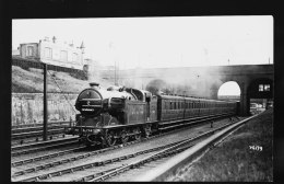 LOCOMOTIVE BRITISH GNR 1747 ORIGINAL REAL PHOTOGRAPHS CO LTD / - Trains