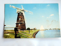 Carte Postale Ancienne : Berney Arms Mill , NORFOLK BROADS - Altri & Non Classificati