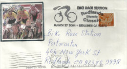 USA. Course Cycliste De Redlands, Californie, Année 2004, Enveloppe Souvenir - Ciclismo