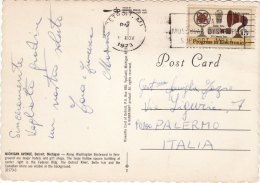 STATI UNITI /  ITALIA - Card _ Cartolina - Brieven En Documenten
