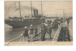 323 - BOULOGNE Sur MER - Sortie De "l'Alexendre" à S.M. Edouard VII  -  LL (Bateau à Vapeur)) - Boulogne Sur Mer