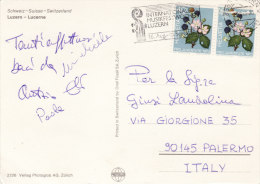 SVIZZERA /  ITALIA - Card _ Cartolina - Cartas & Documentos