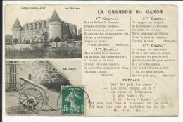 ROCHECHOUART , LA CHANSON DU CANON , Le Château , Le Canon , 1910 - Rochechouart