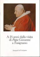 Fusignano A 25 Anni Dalla Visita Di Papa Giovanni, Opuscolo Pag 24 Con Foto - Bibliographie