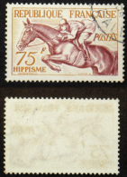 N° 965 JEUX OLYMPIQUES HELSINKI HIPPISME Oblit TB Cote 14€ - Used Stamps