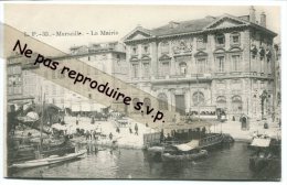 - 33 - Marseille - La Mairie - Le Ferry-Boat à Quai Et Le Tramway, Très Rare, Précurseur, Non écrite, TBE, Scans. - Old Port, Saint Victor, Le Panier
