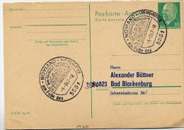 KLOSTERHOF SIEBENBORN Noviand 1967 Auf DDR P77A Antwort-Postkarte ZUDRUCK #3 - Klöster