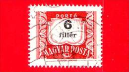 UNGHERIA - MAGYAR - 1958 - Nuovo - Segnatasse - Numero - 6 - Postage Due