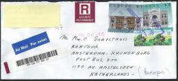 Registered Cover From London (Ontario) To Netherland; 09-11-1996 - Storia Postale