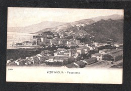 ITALIE LIGURIA - VENTIMIGLIA - PANORAMA STAZIONE RAILWAY STATION NON Viaggiata ITALIE ITALIEN ITALY - Imperia