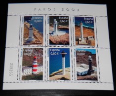 Spain - 2008 Lighthouses Block MNH__(THB-1511) - Blocs & Feuillets