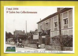 Carte Postale  SEINE ET MARNE  77 LE MEE SUR SEINE  9ème Salon Des Collectionneurs Vue Ancienne  Bureau DeTabac - Le Mee Sur Seine