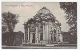 Savings Bank Of Utica New York 1905c Postcard - Utica