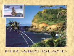 (109) Pitcairn Island - Water Valley At Tedside - Islas Pitcairn