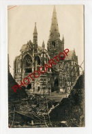 DADIZELE-Eglise-Carte Photo Allemande-Guerre 14-18-1WK-BELGIQUE-BELGIEN-Flandern- - Moorslede