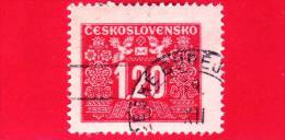 CECOSLOVACCHIA - 1946 - Numero - Segnatasse - 1.20 - Portomarken