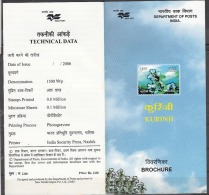 INDIA, 2006, Save Kurinji Campaign, (Neela Kurinji), Folder - Covers & Documents