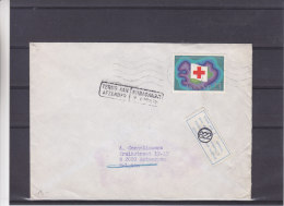 Croix Rouge -  Islande - Lettre De 1976 - Cartas & Documentos