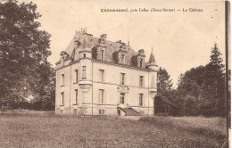 Cpa Celles Sur Belle Chateau De Chateauneuf - Celles-sur-Belle