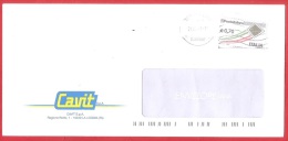 ITALIA REPUBBLICA ISOLATO SU BUSTA  - 2013 -  POSTA ORDINARIA 0,70 € Su Busta CAVIT SpA - TORINO 26 - 09 - 2013 - 2011-20: Storia Postale