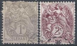 Levant N°9-10 Obl. - Usados