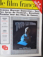 Le Film Francais Hors-Série N°8 (Édition Quotidienne Durant Le Festival De Cannes) 1991. - Zeitschriften