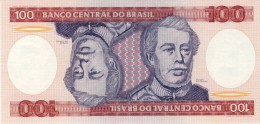 BILLET # BRESIL # 1981 # 100 CRUZEIROS  # CEN CRUZEIROS #  NEUF # DUKE DE CAZIAS # PICK 198 - Brazil