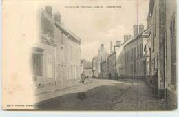 ABLIS  - Grande Rue, Carte 1900. - Ablis