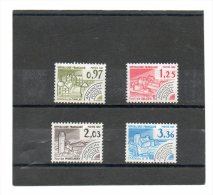 FRANCE   Série Complète 4 Timbres    Année 1982    Y&T: 174 à 177   (préoblitérés) - Andere & Zonder Classificatie