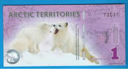 ARCTIC TERRITORIES - 1 Dolar 2012 SC - Altri & Non Classificati