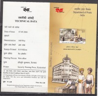 INDIA, 2006, 100 Years Of Indian Merchants Chamber, Folder, Brochure - Briefe U. Dokumente