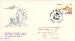 RELIGION CATHOLIQUE VOYAGE  PAPE  JEAN PAUL II   Pope John Paul II Papst Johannes Paul II  PAPA Jonas Paulius II - FDC