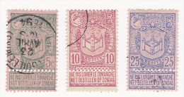 OBP # 68/70 Gestempeld/oblitéré/used - 1894-1896 Expositions