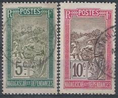 Madagascar N° 97-98 Obl. - Oblitérés