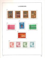 Luxembourg - 1971 - Y&T 770/790 - Neuf ** - Años Completos
