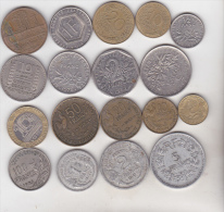 France - 18 Coins Set - Sammlungen