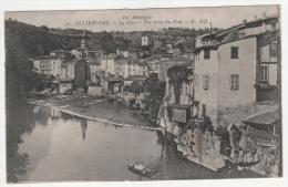 @ CPA OLLIERGUES, LA DORE, VUE PRISE DU PONT, PUY DE DOME 63 - Olliergues